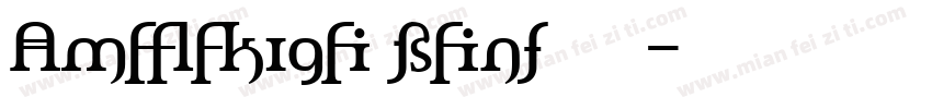 Amerika Sans手机版字体转换